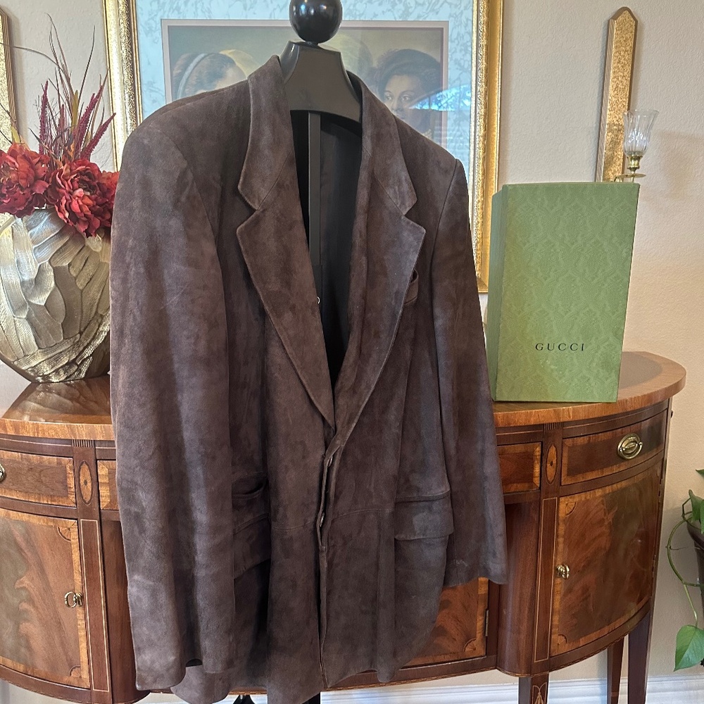 Gucci Suede Leather Jacket